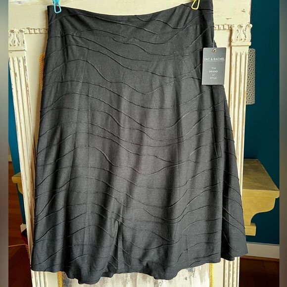 Zac and Rachel A Line Black Skirt - Picture 1 of 5